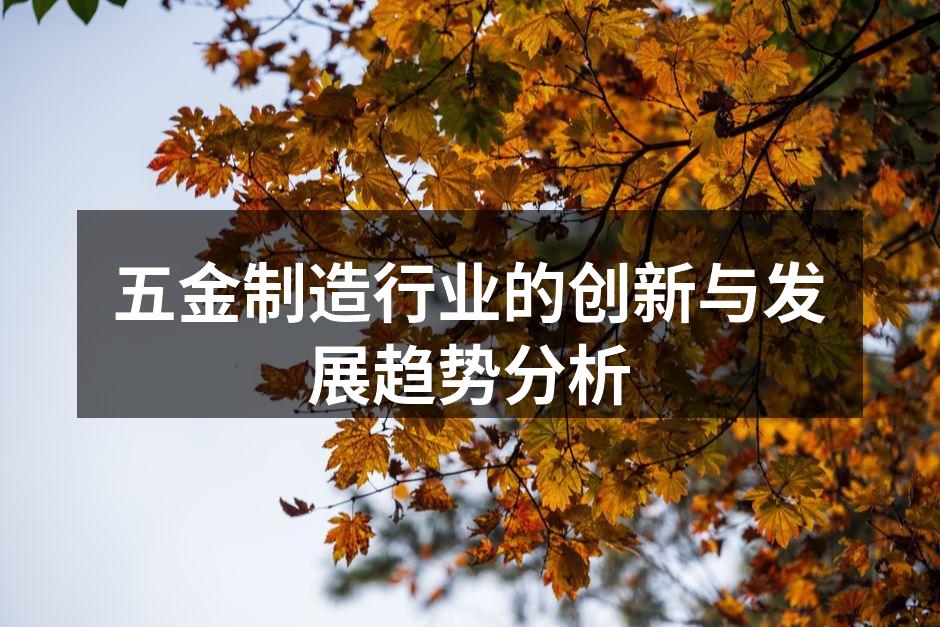 五金制造车间的自动化生产线